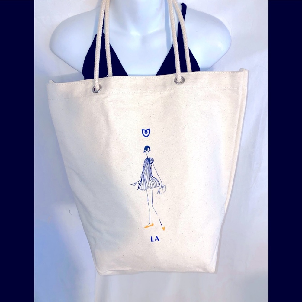 Rothy’s Canvas Tote LA Melrose - Picture 1 of 8